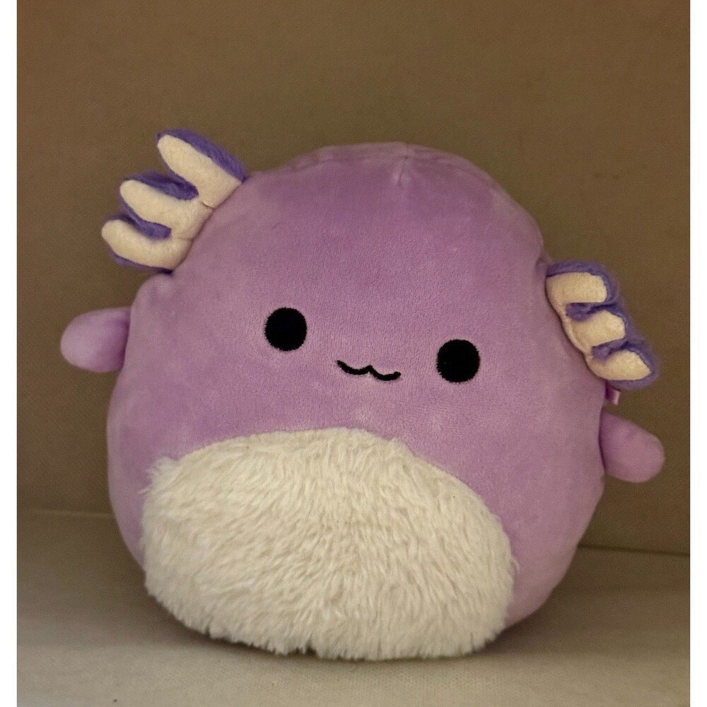 Squishmallow Monica the Axolotl with Fur Belly 7” NEW WITHOUT TAGS NO FLAWS MINT